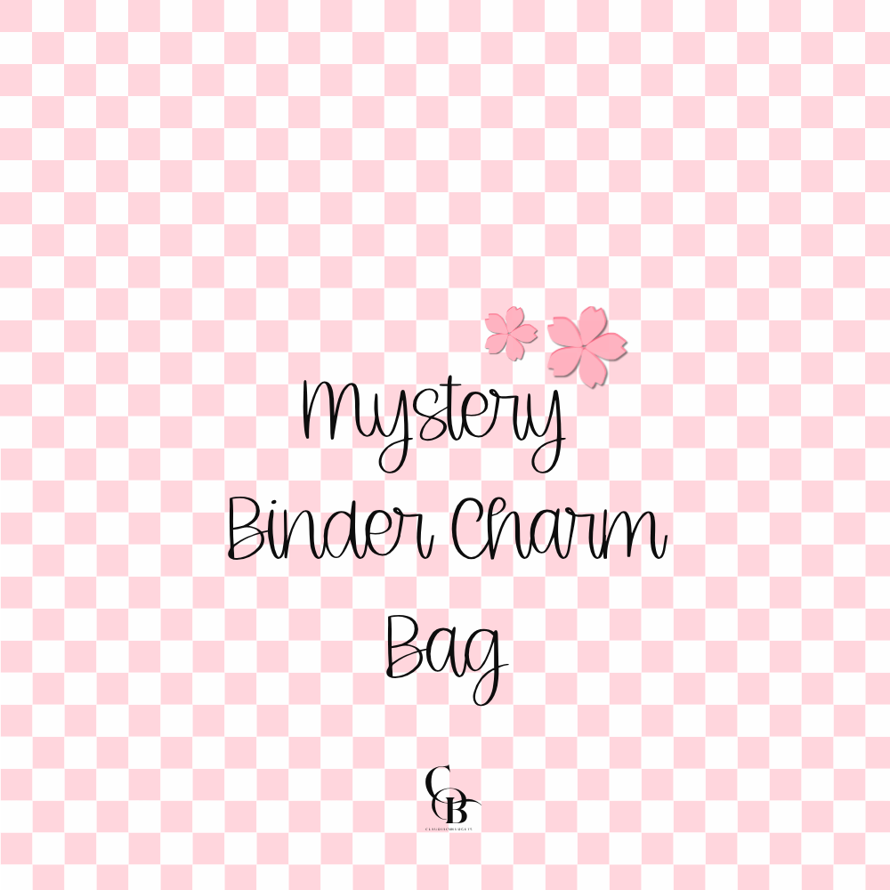 Mystery Binder Charm Bag