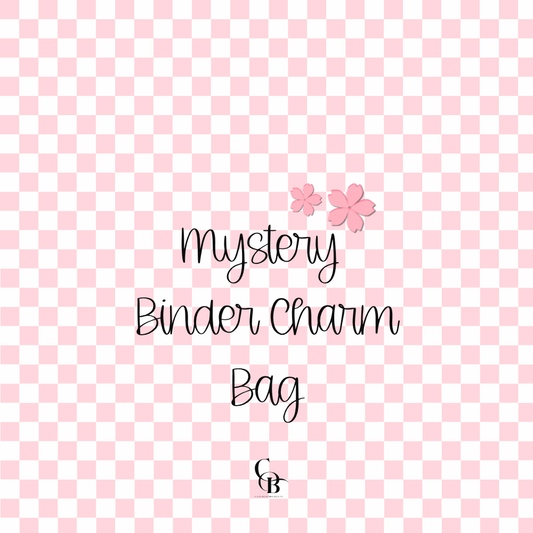 Mystery Binder Charm Bag