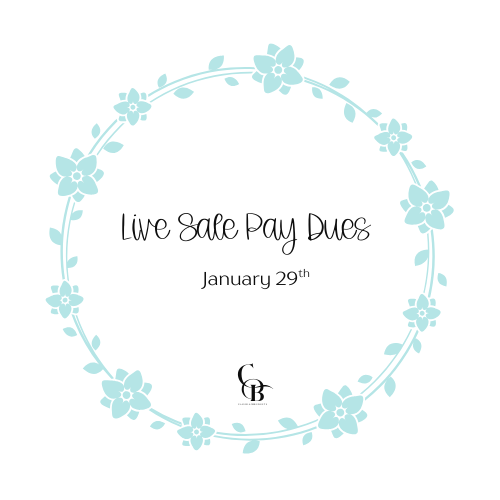LIVE SALE - Pay Dues (January 29th)