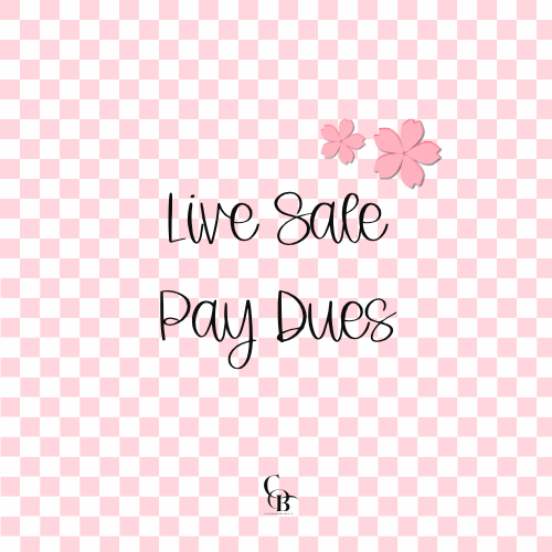LIVE SALE - September 11th