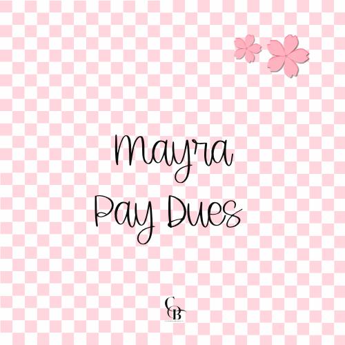 LIVE SALE - Mayra Pay Dues