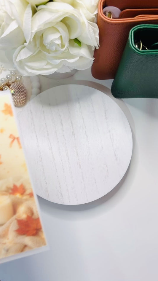 Leaves and Candle Handmade Envelopes